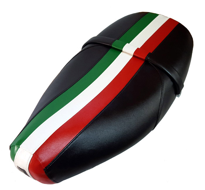 Italian Racing Stripe Vespa ET 2/ 4 Scooter Seat Cover